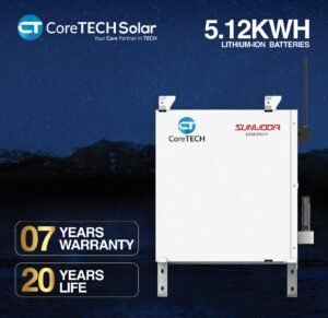 Coretech sunwoda 51.2Vdc 100Ah IP20 Lithium-ion Battery