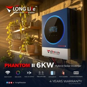 Long Life Phantom II 6kw PV6000